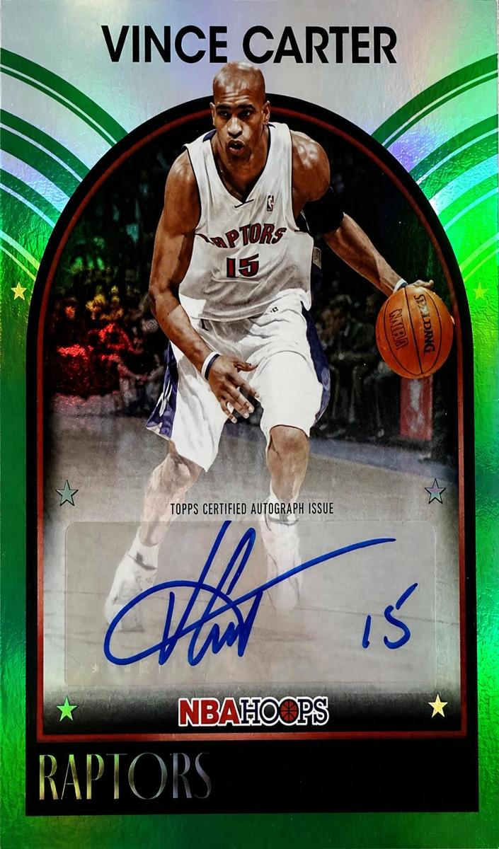 2025 Topps NBA Hoops Basketball Vince Carter #89S-VC