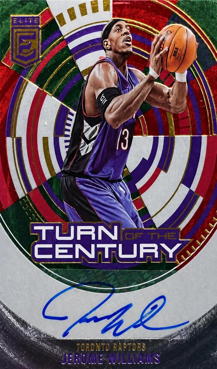 2023 Donruss Elite Basketball International Red and Green Jerome Williams #TCS-JWT