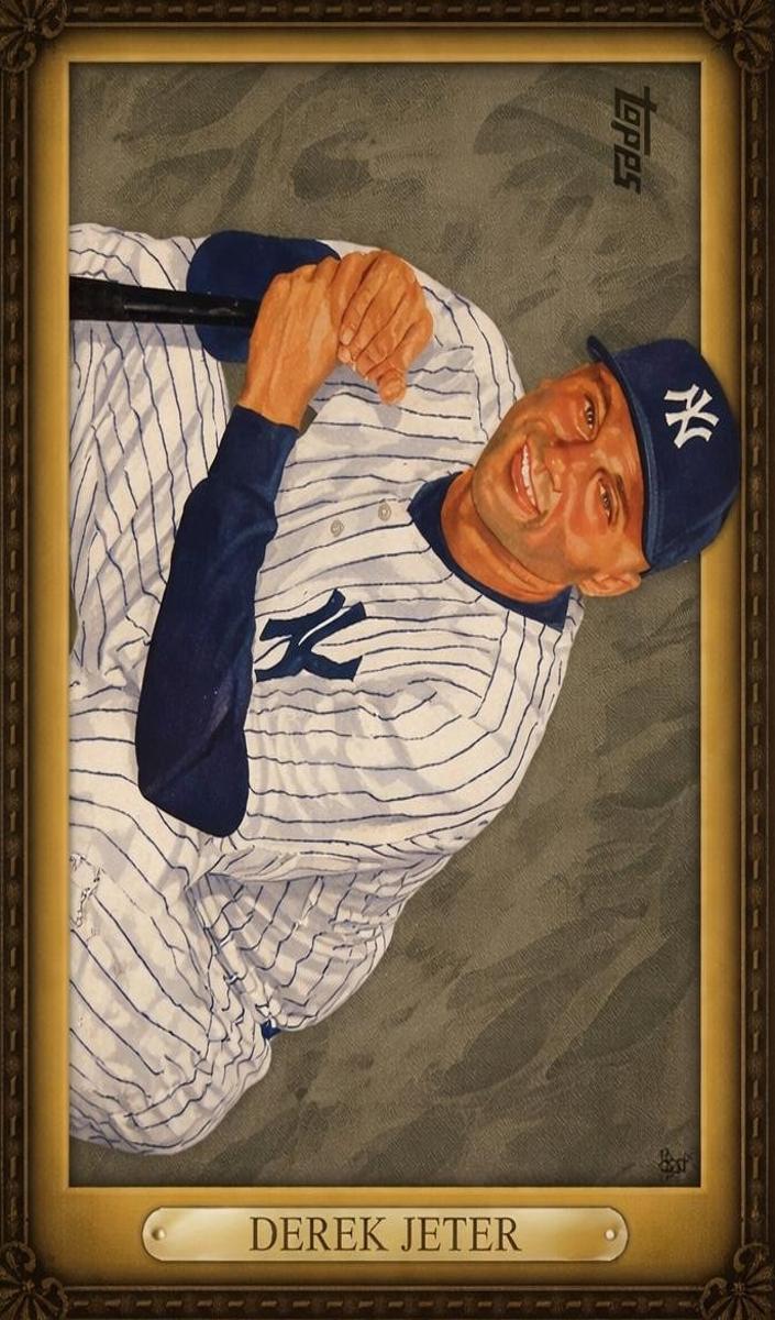 2008 Topps Baseball Derek Jeter #2 PSA 9