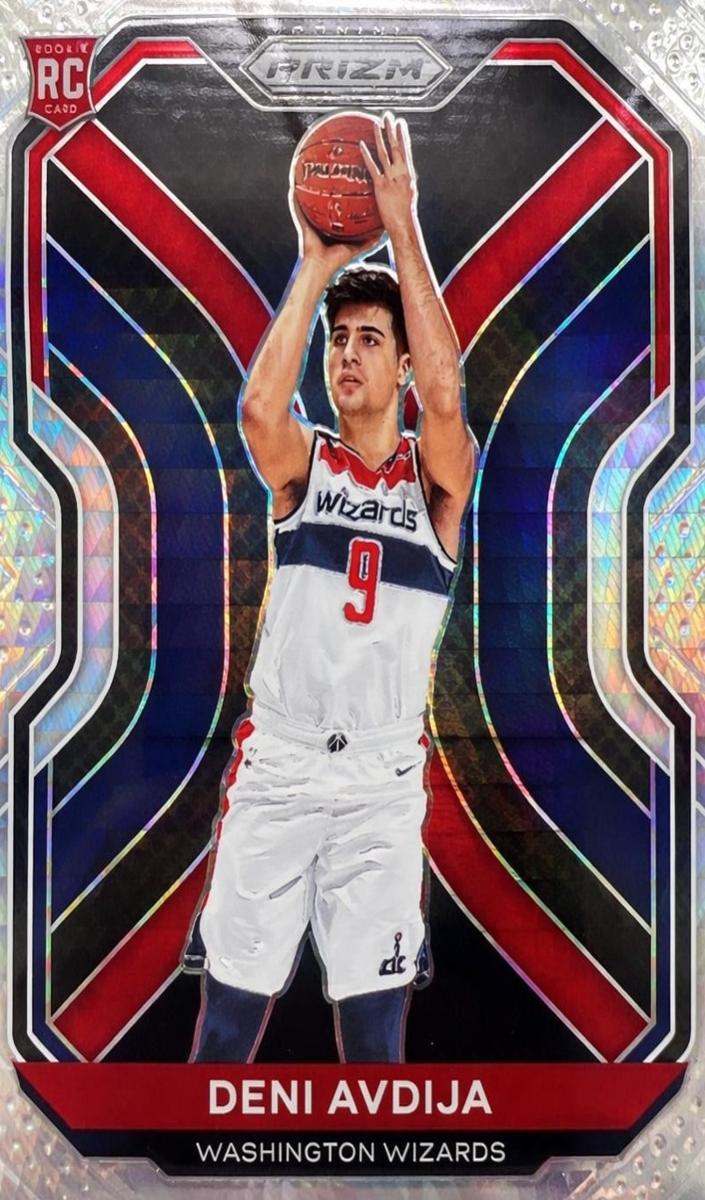 2020 Panini Prizm Basketball Hyper Deni Avdija #290 HGA 9
