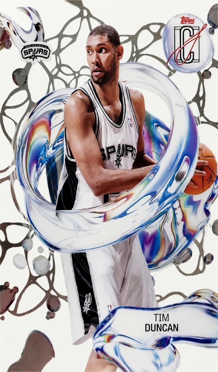 2025 Topps Signature Class Basketball Tim Duncan #FD-16