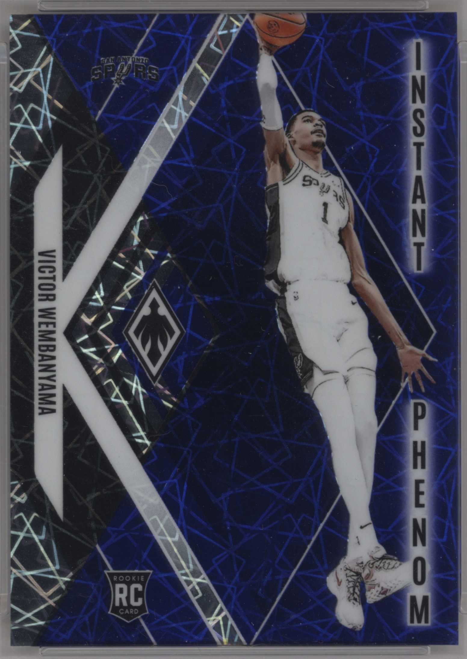 2023 Panini Phoenix Basketball Blue Lazer Victor Wembanyama #13
