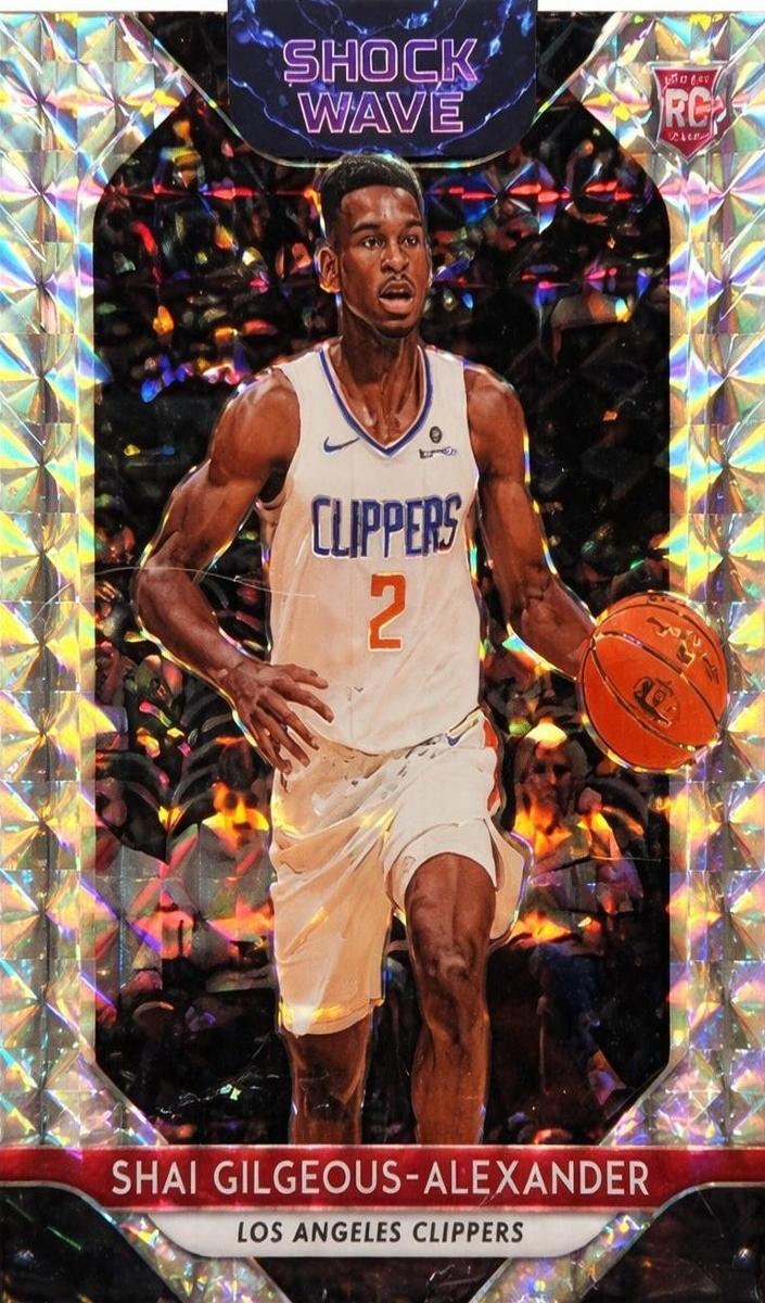 2018 Panini Prizm Mosaic Basketball Shai Gilgeous-Alexander #89