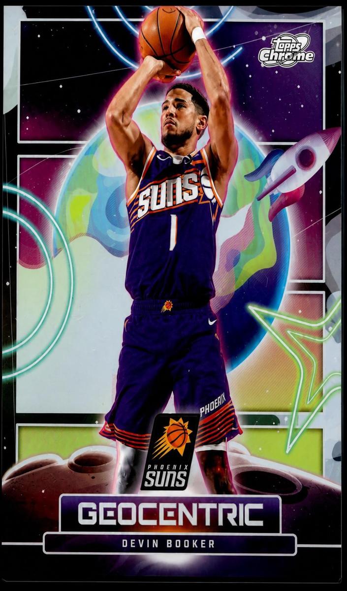2025 Topps Cosmic Chrome Basketball Devin Booker #GE-15