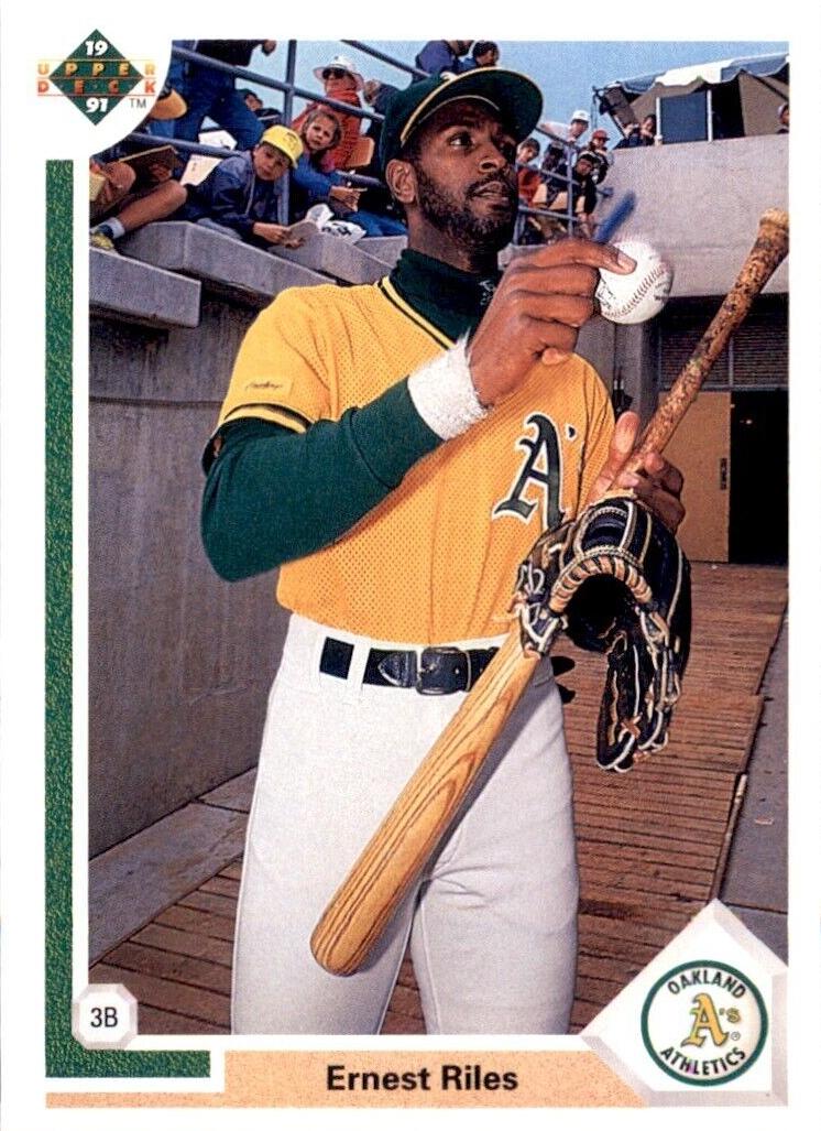 1991 Upper Deck Baseball Ernest Riles #780