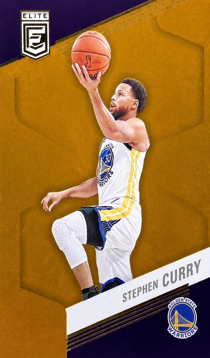 2022 Donruss Elite Basketball Orange Stephen Curry #98