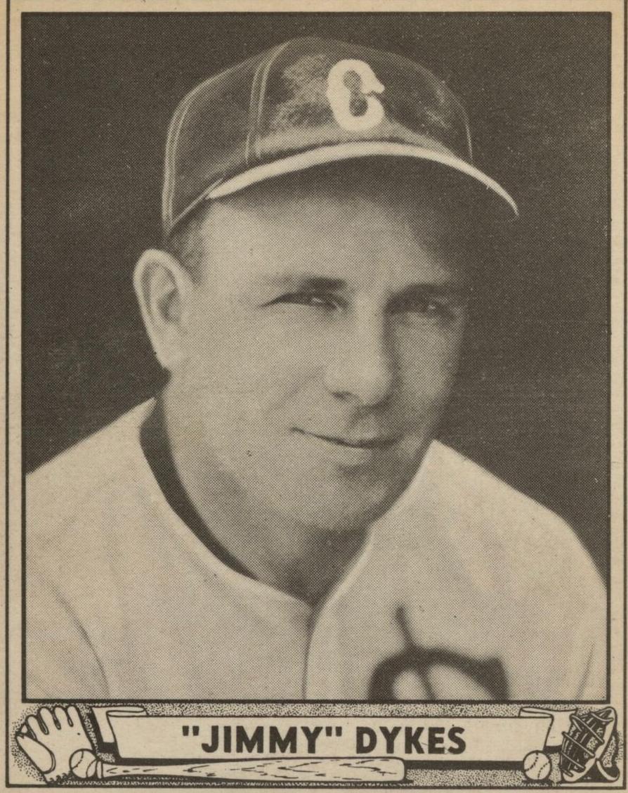 1940 Play Ball Baseball Jimmy Dykes #187