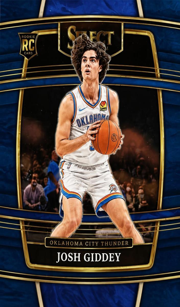 2021 Panini Select Basketball Josh Giddey #58 SGC 9.5