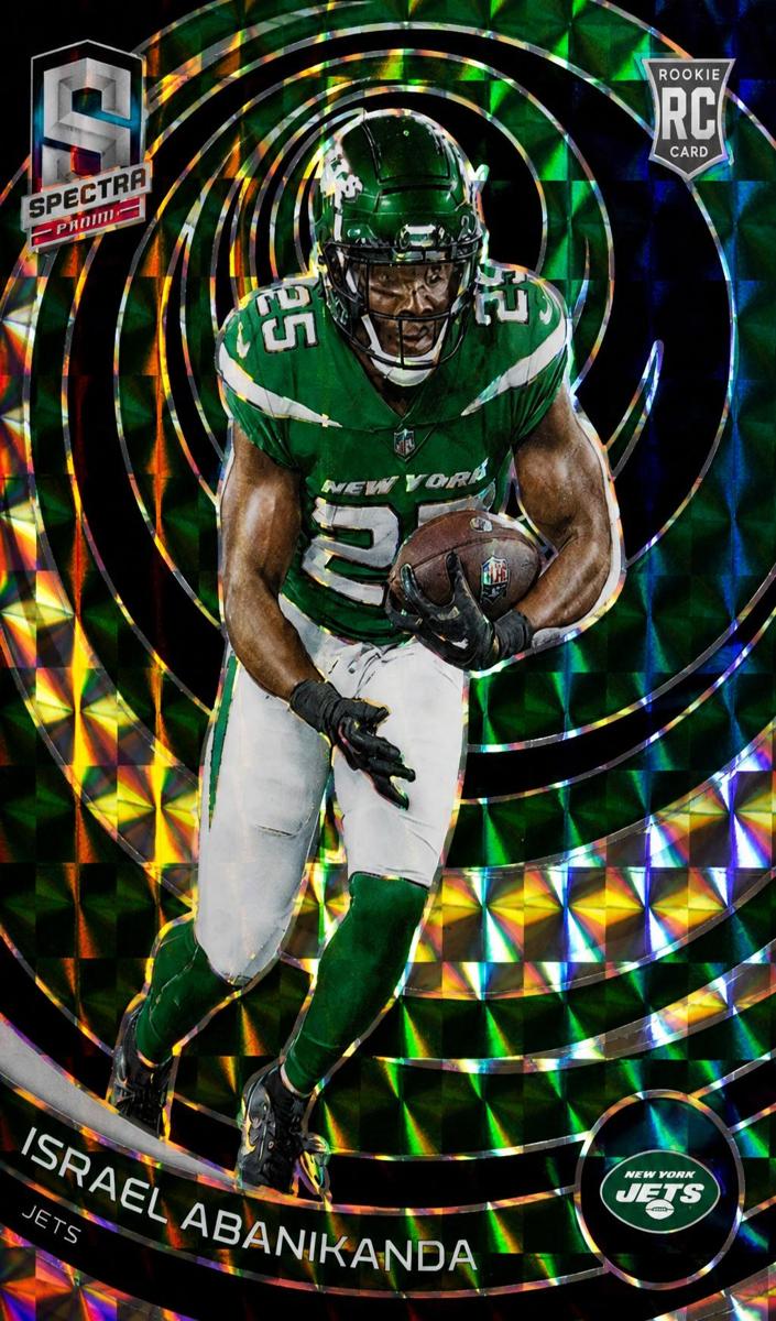 2023 Panini Spectra Football Interstellar Israel Abanikanda #177