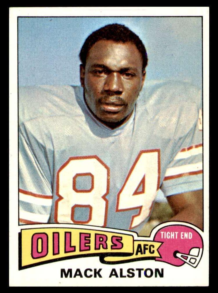1975 Topps Football Mack Alston #64 PSA 7