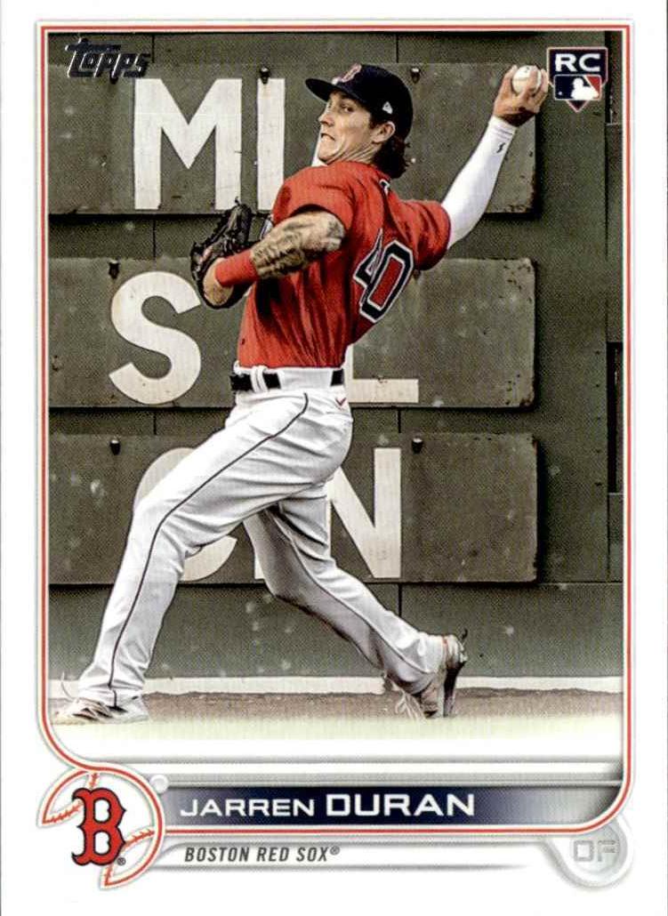 2022 Topps Baseball Jarren Duran #187