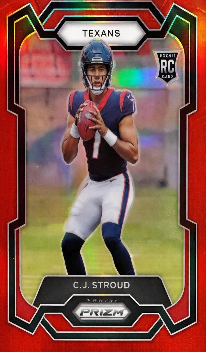 2023 Panini Prizm Football Red C.J. Stroud #339