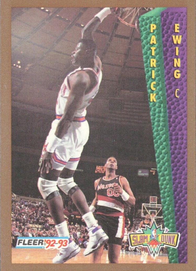 1992 Fleer Basketball Patrick Ewing #291