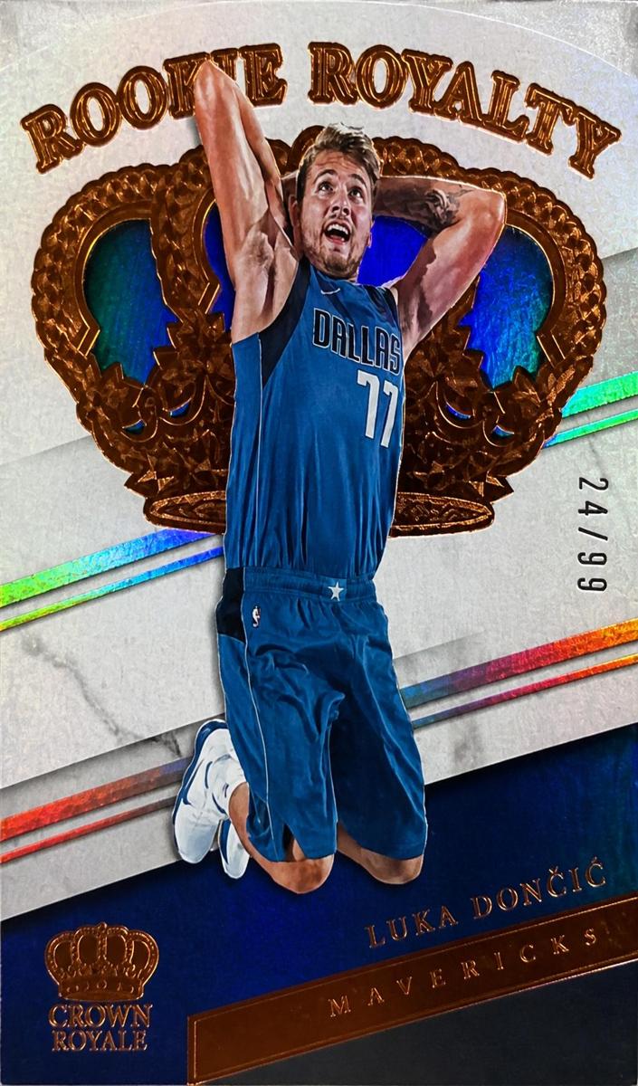 2018 Panini Crown Royale Basketball Luka Doncic #13 PSA 9