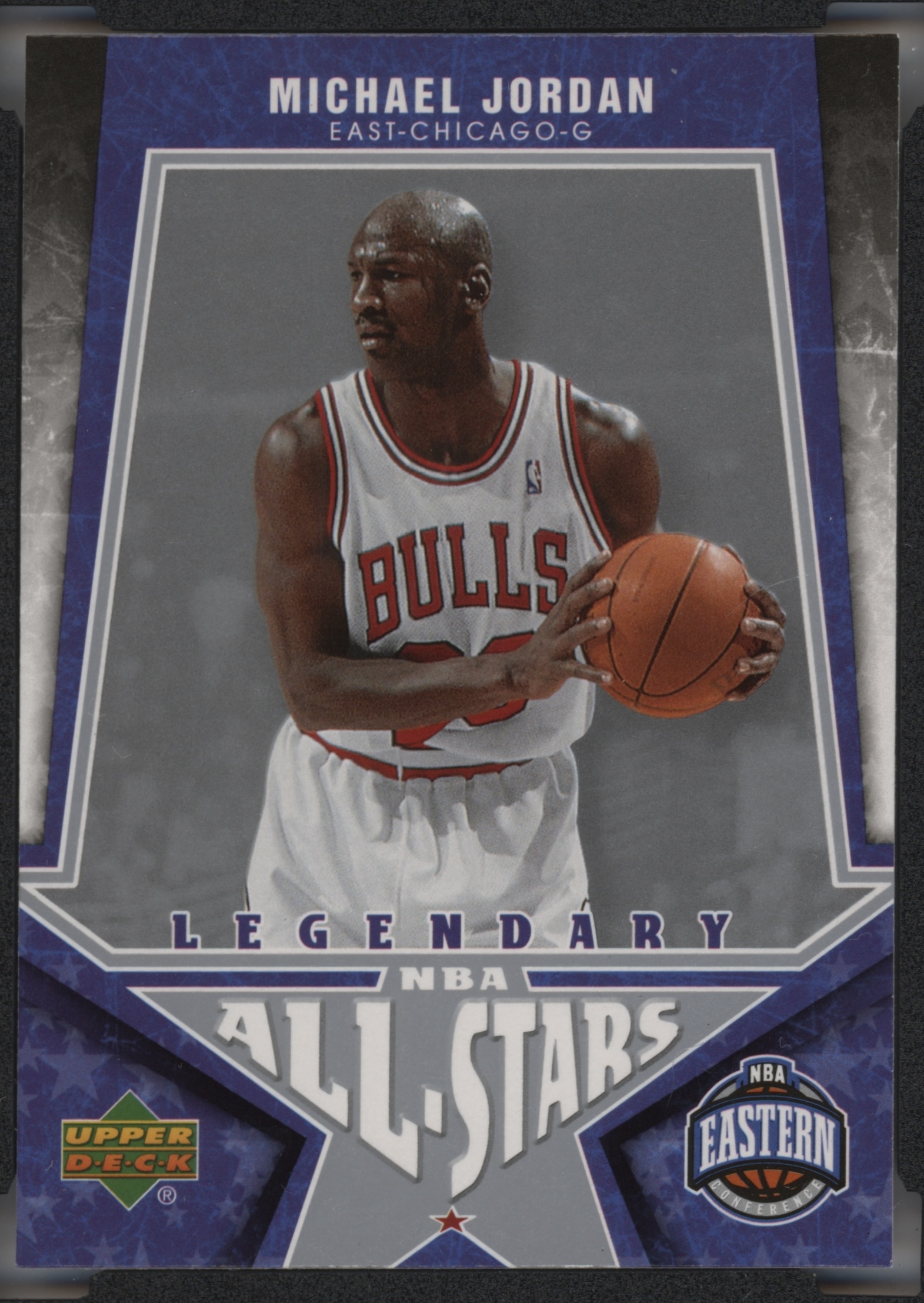 2007 Upper Deck Basketball Michael Jordan #LA-1 PSA 8