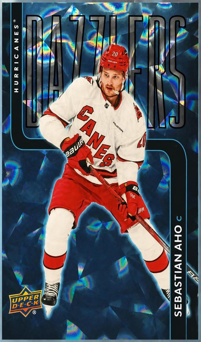 2025 Upper Deck Hockey Blue Sebastian Aho #DZ-28