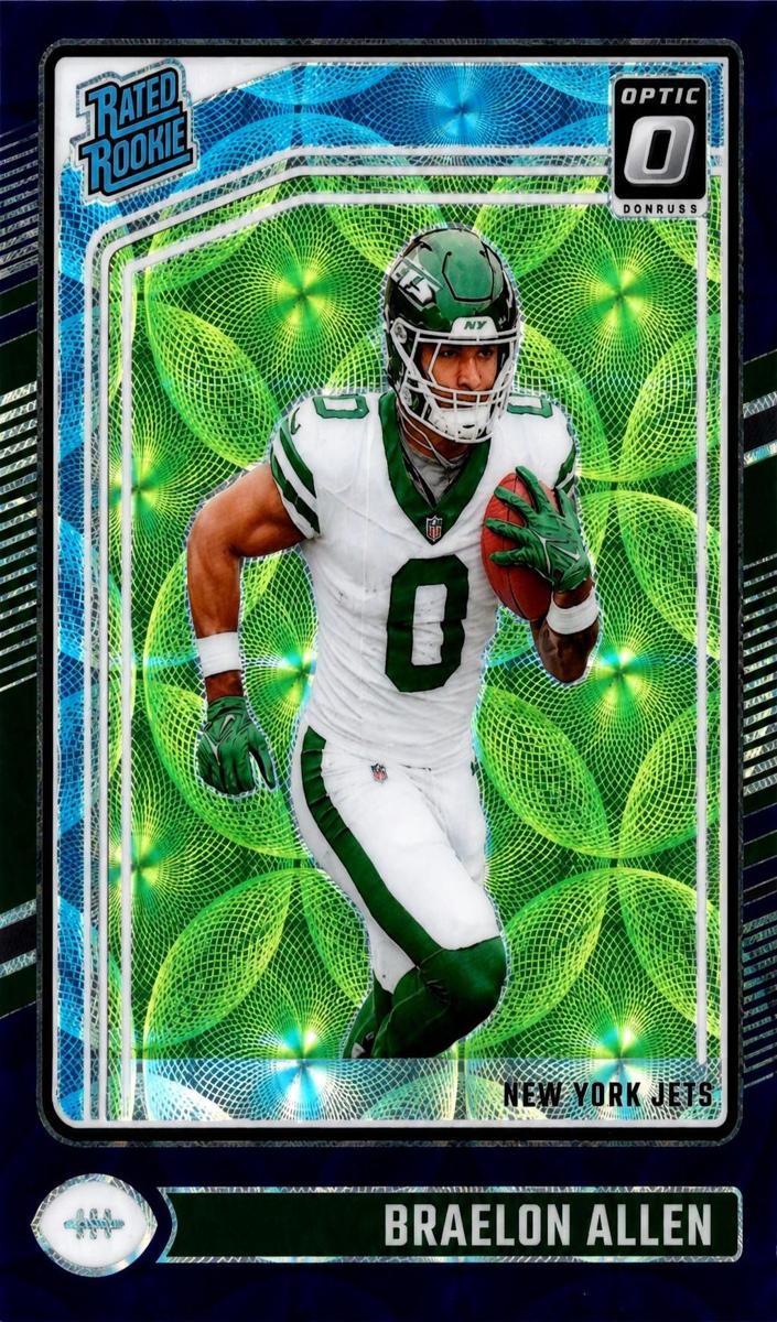 2024 Donruss Optic Football Blue Scope Braelon Allen #211 BGS 9.5