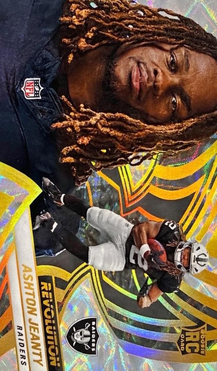 2025 Panini Revolution Football Ashton Jeanty #8