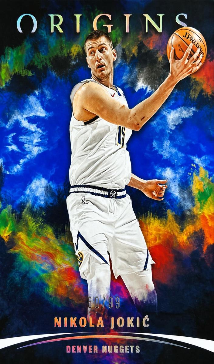 2021 Panini Origins Basketball Blue Nikola Jokic #15