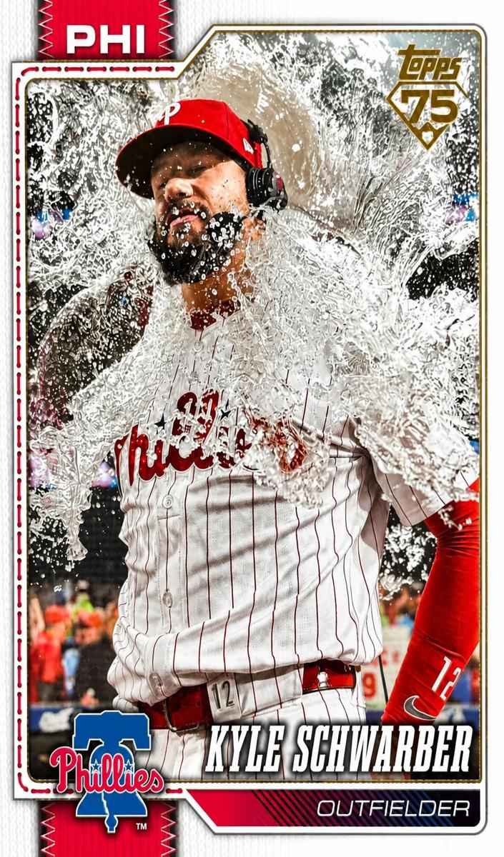 2026 Topps Baseball Kyle Schwarber #650
