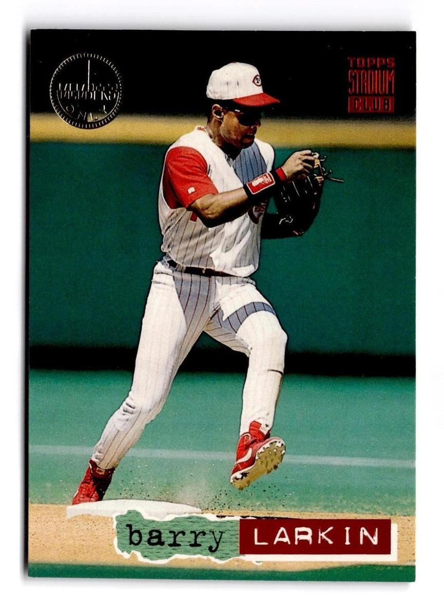 1994 Topps Stadium Club Baseball Members Only Barry Larkin #414