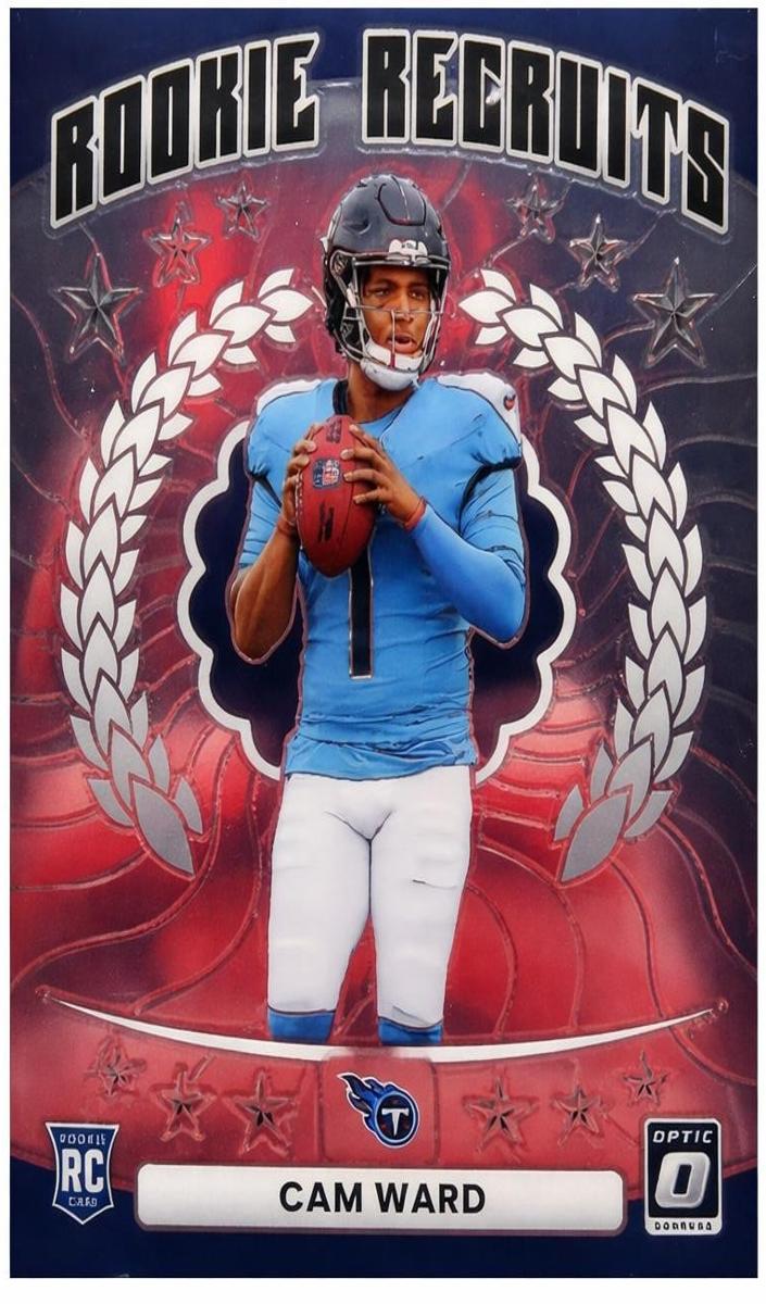 2025 Donruss Optic Football Cam Ward #1