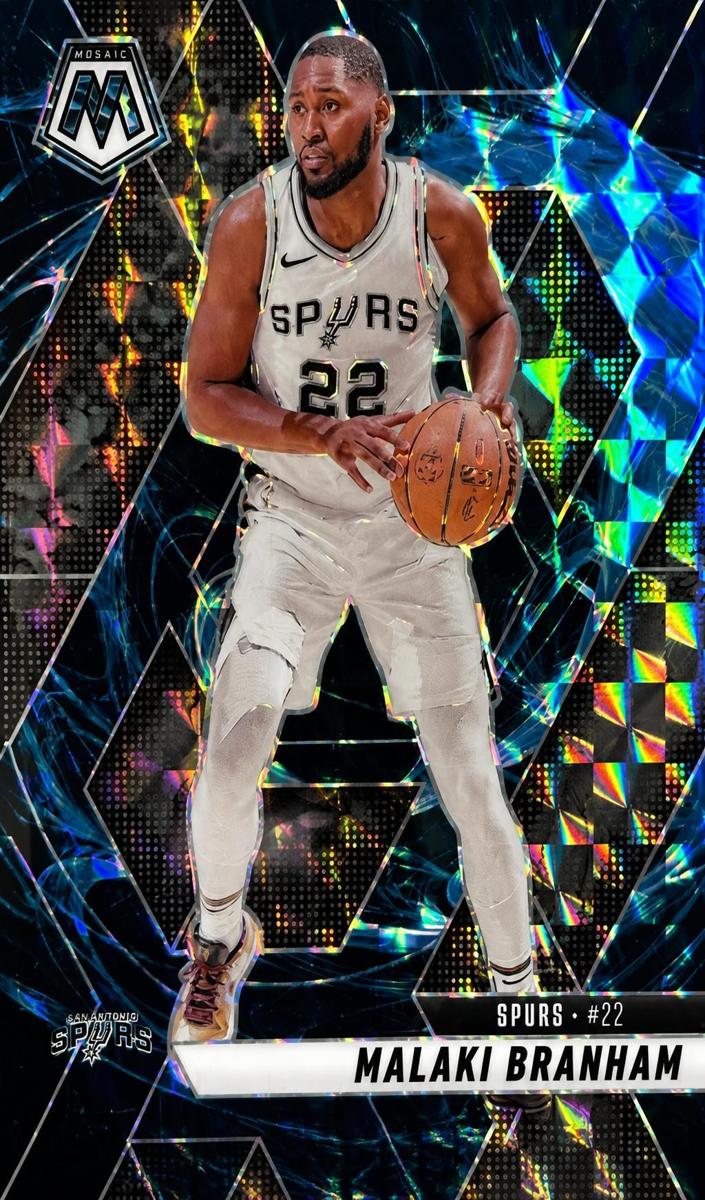 2024 Panini Mosaic Basketball Genesis Malaki Branham #95
