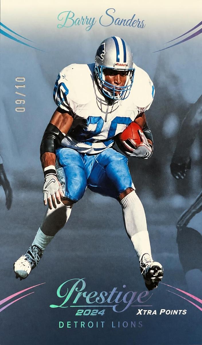 2024 Panini Prestige Football Xtra Points Platinum Barry Sanders #104