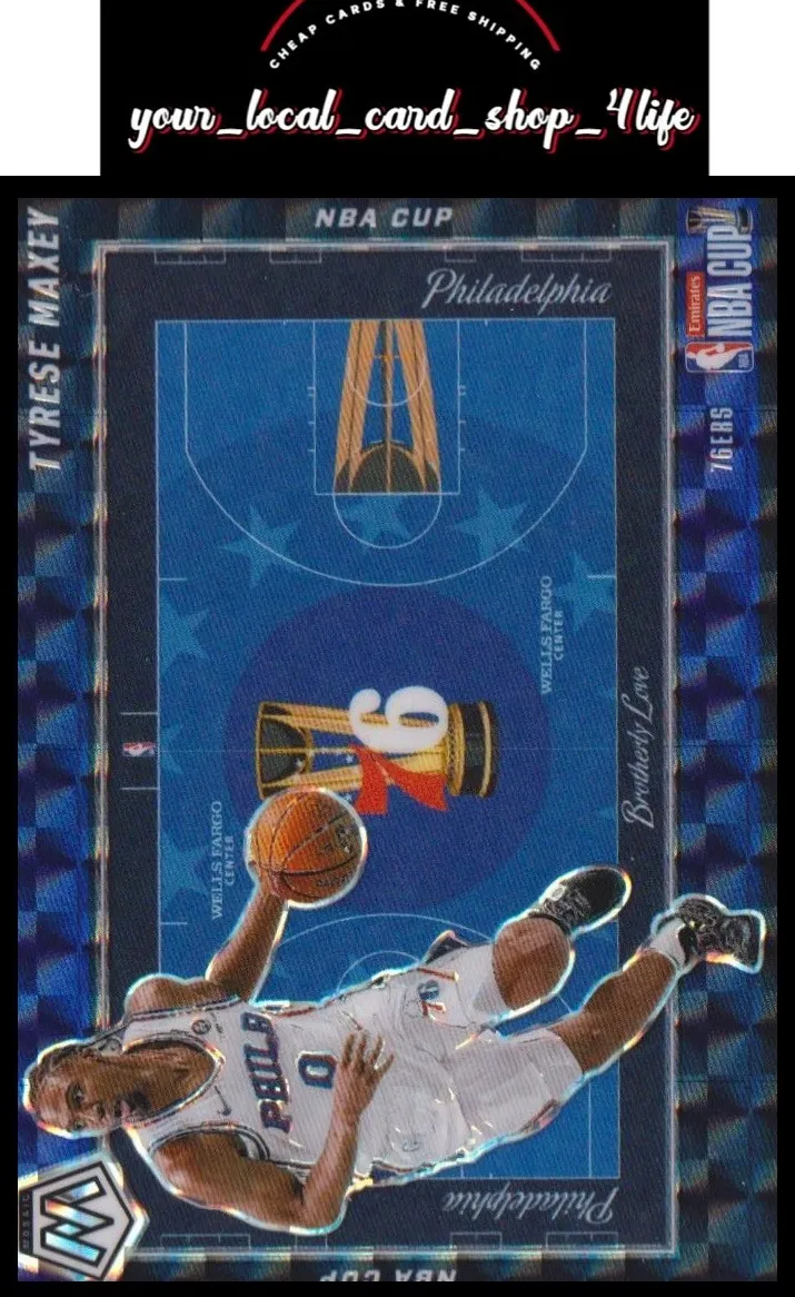 2024 Panini Mosaic Basketball Tyrese Maxey #5 PSA 10