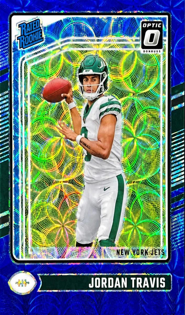 2024 Donruss Optic Football Blue Scope Jordan Travis #260