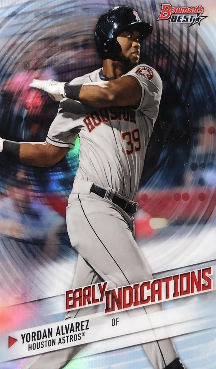 2018 Bowman's Best Baseball Yordan Alvarez #EI-25