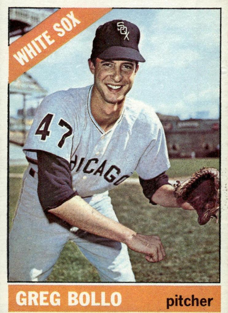 1966 Topps Baseball Greg Bollo #301 PSA 7