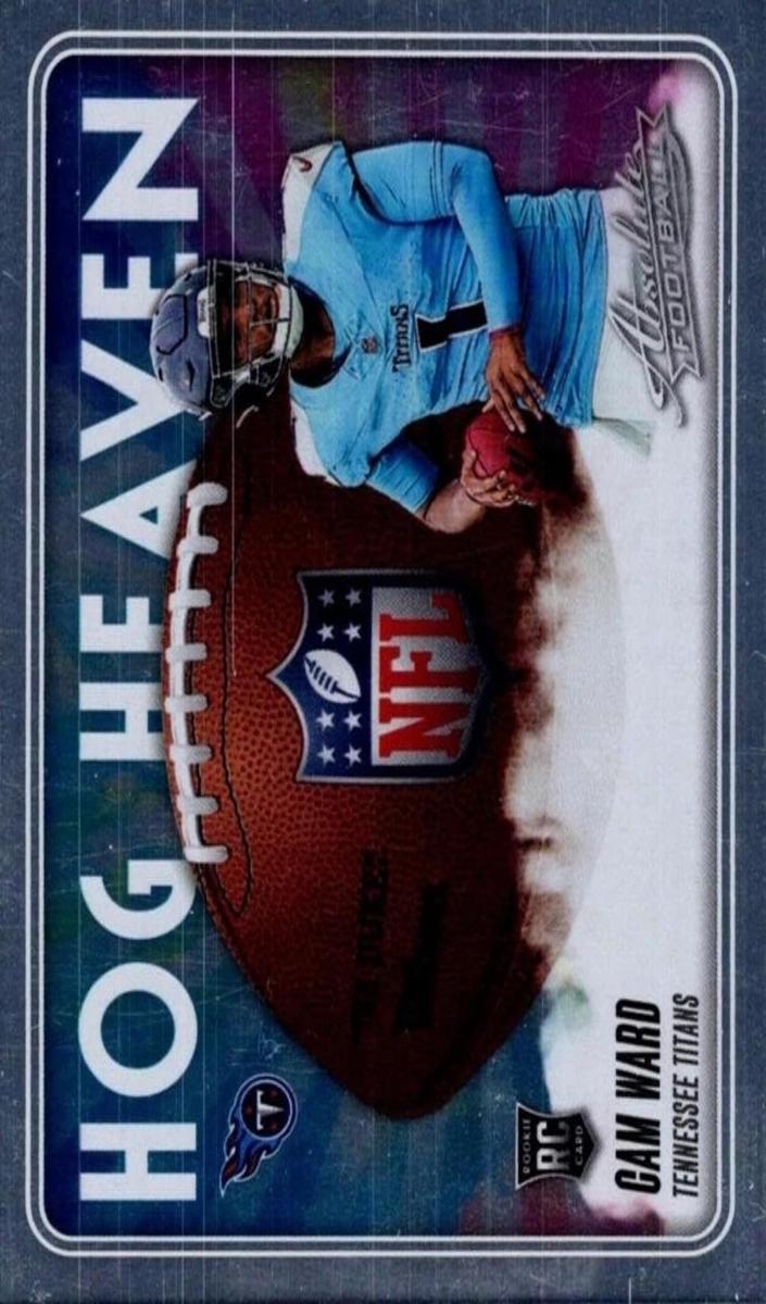 2025 Panini Absolute Football Cam Ward #HH-CWD RAW Ungraded