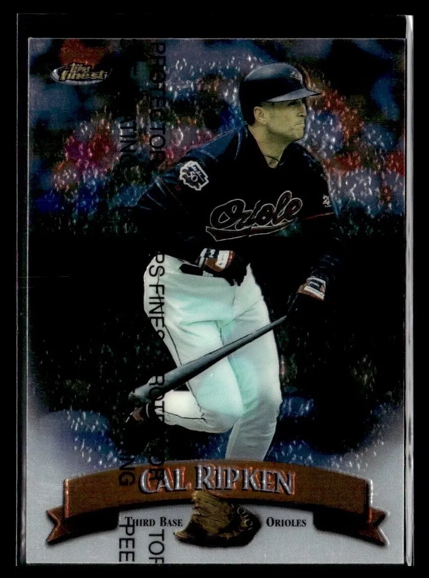 1998 Topps Finest Baseball Cal Ripken #135 PSA 10