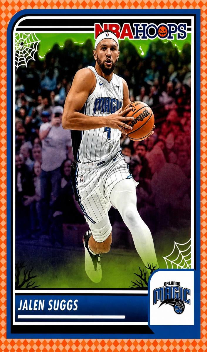 2023 Panini Haunted Hoops Basketball Orange Jalen Suggs #110