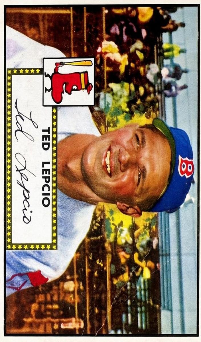 1952 Topps Baseball Ted Lepcio #335