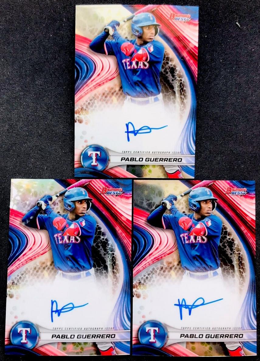 2024 Bowman's Best Baseball Refractor Pablo Guerrero #B24-PG PSA 10