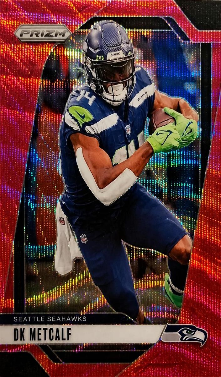 2024 Panini Prizm Football Pink Wave DK Metcalf #261