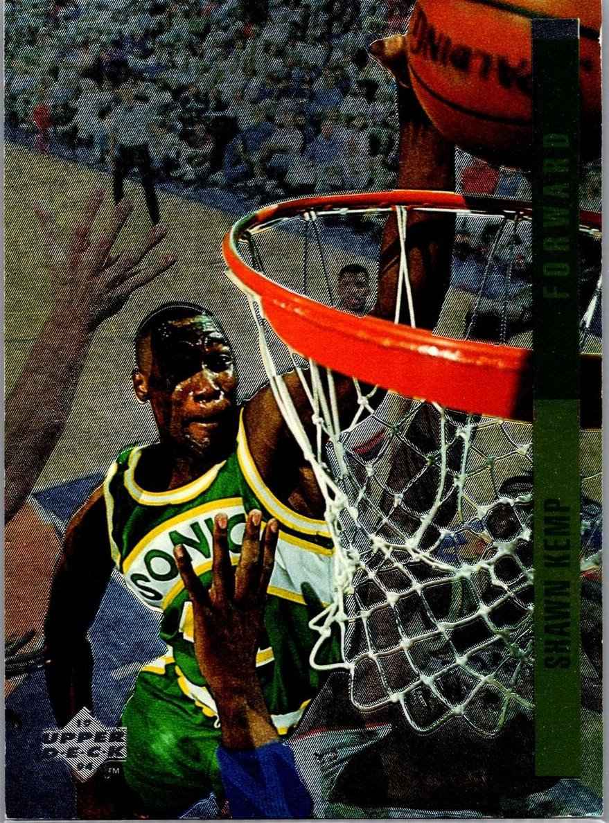1993 Upper Deck SE Basketball Shawn Kemp #G1 PSA 9