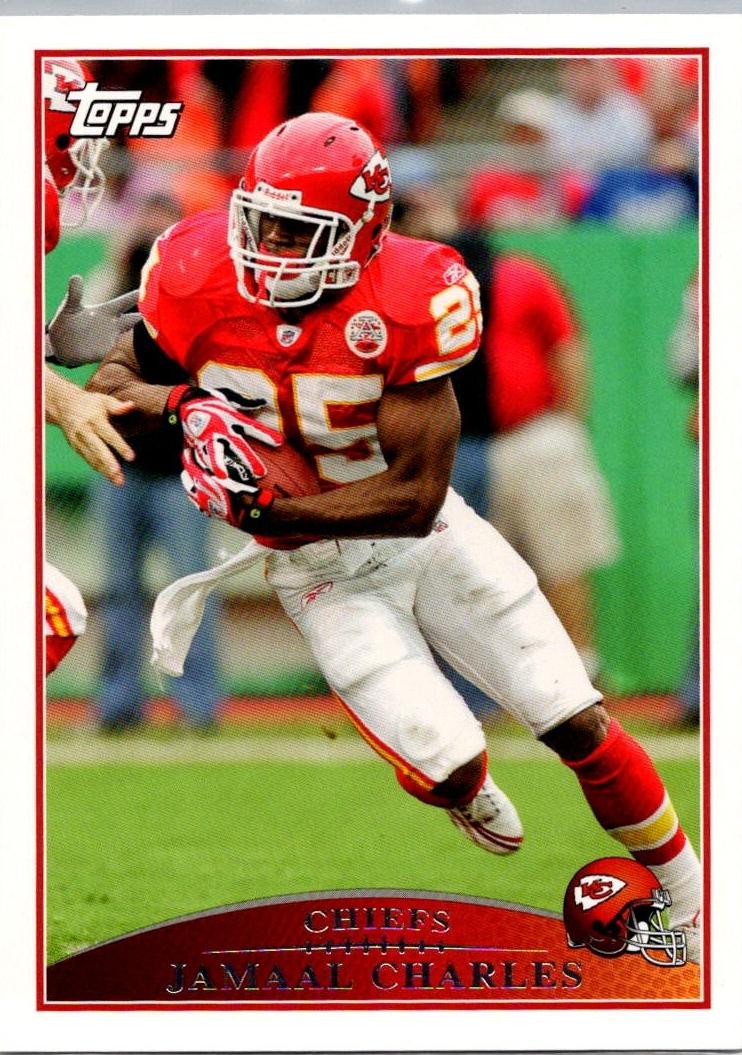 2009 Topps Football Jamaal Charles #118