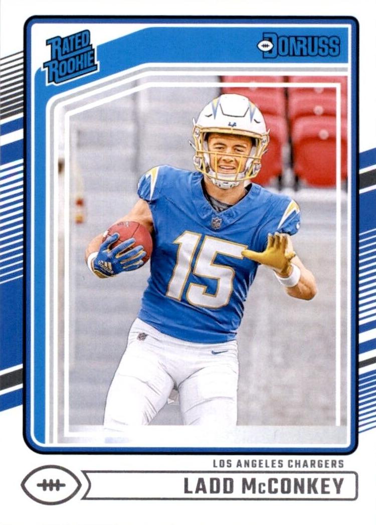 2024 Panini Donruss Football Ladd McConkey #328