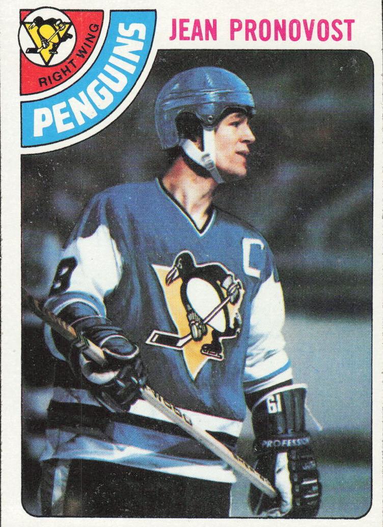 1978 Topps Hockey Jean Pronovost #184