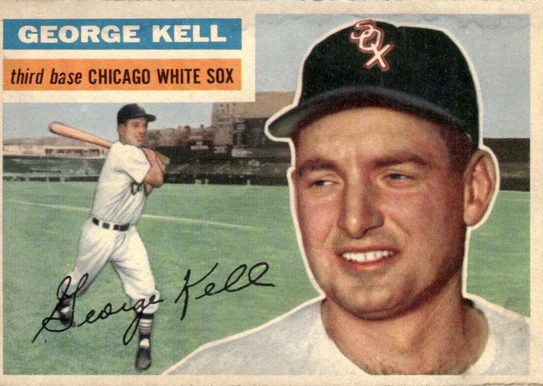 1956 Topps Baseball George Kell #195 PSA 6.5