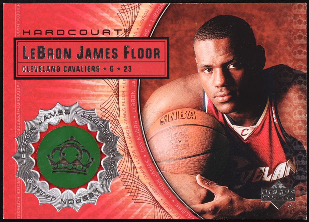 2003 Upper Deck Hardcourt Basketball LeBron James #LB12