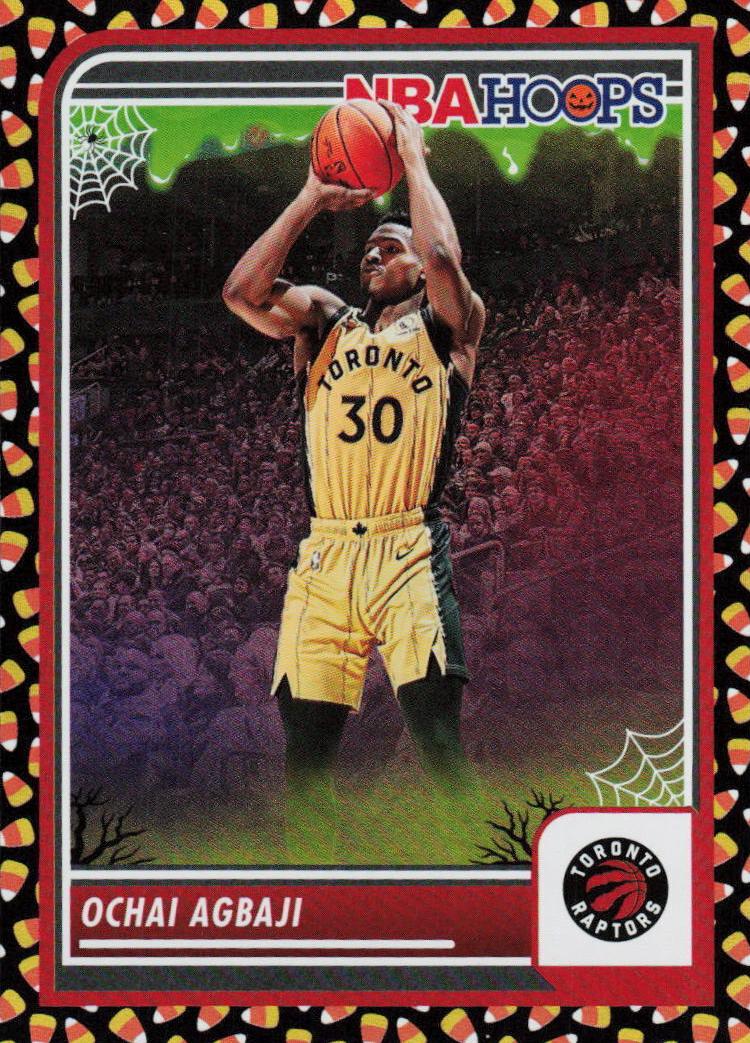 2023 Panini Haunted Hoops Basketball Holo Candy Ochai Agbaji #62