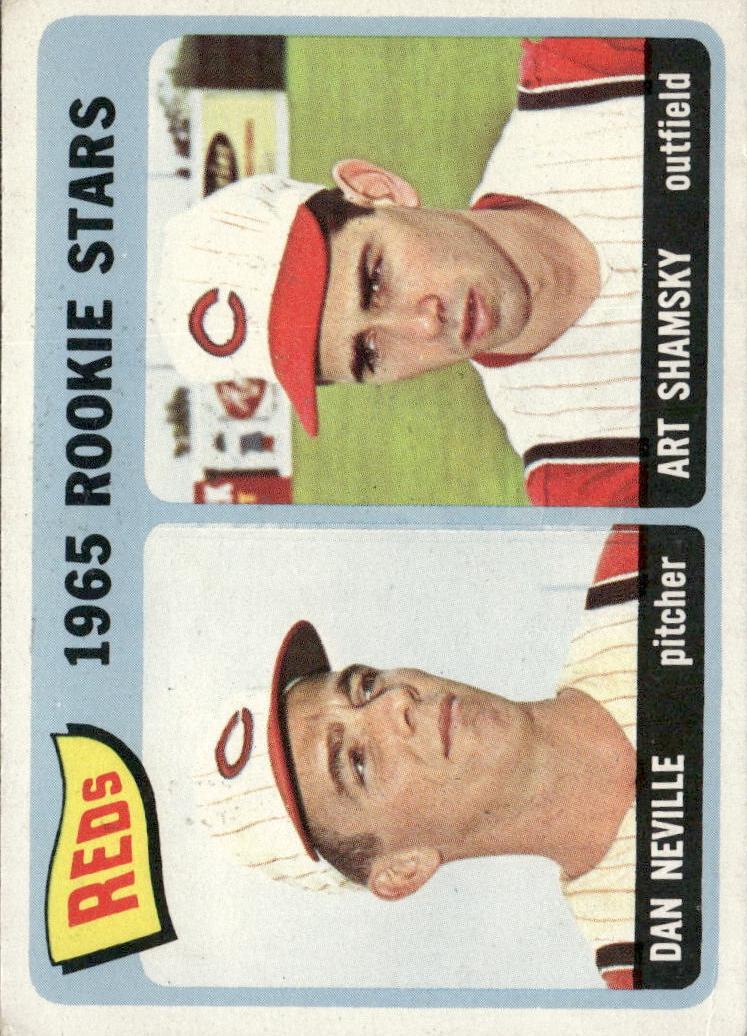 1965 Topps Baseball Reds Rookies #398 PSA 8.5