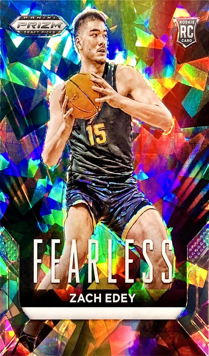 2024 Panini Prizm Draft Picks Basketball Ice Zach Edey #6