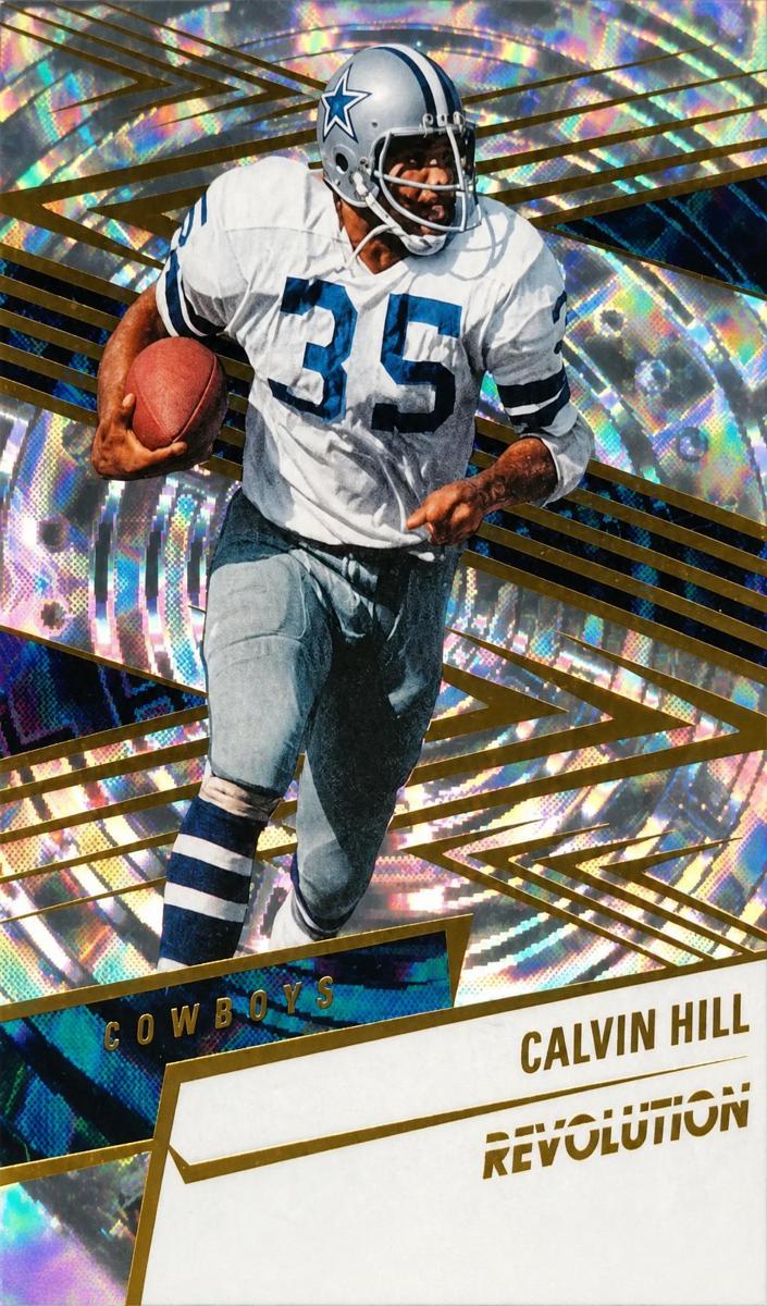 2025 Panini Revolution Football Fractal Calvin Hill #7