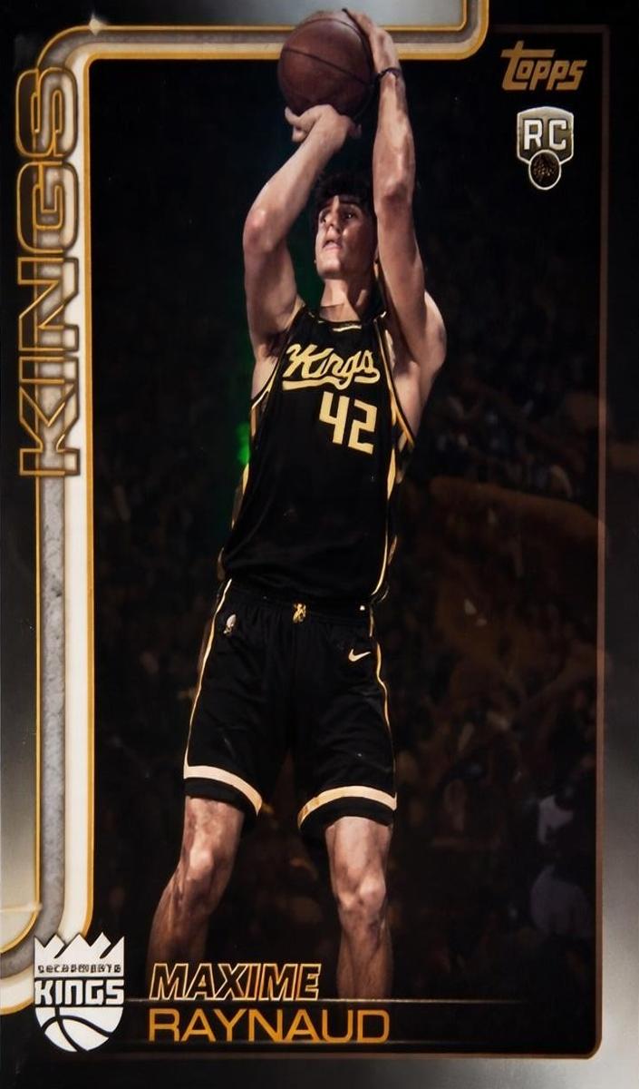 2025 Topps Basketball Maxime Raynaud #243