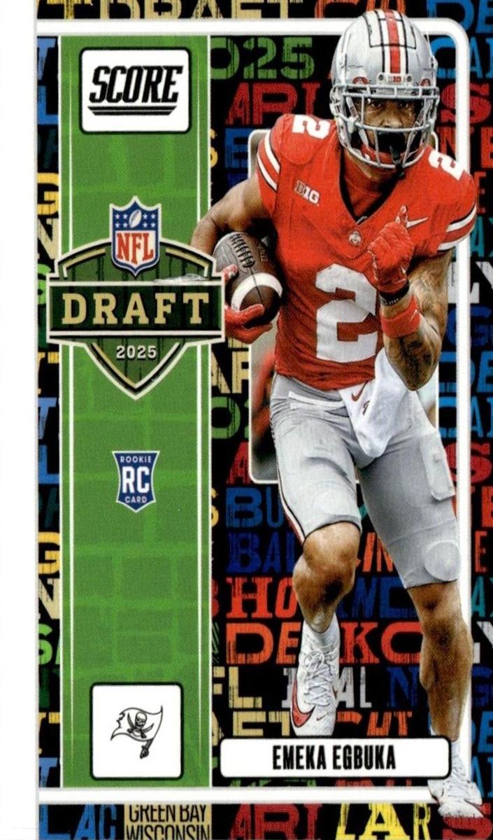 2025 Panini Score Football Emeka Egbuka #13 SGC 8.5